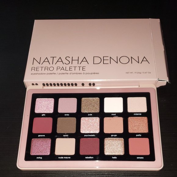 NATASHA DENONA ENCHANTING RETRO EYES PALETTE $80 - Picture 11 of 14